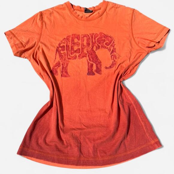 Vtg Jim Thompson elephant graphic t shirt elephant graphic print medium - Picture 1 of 5